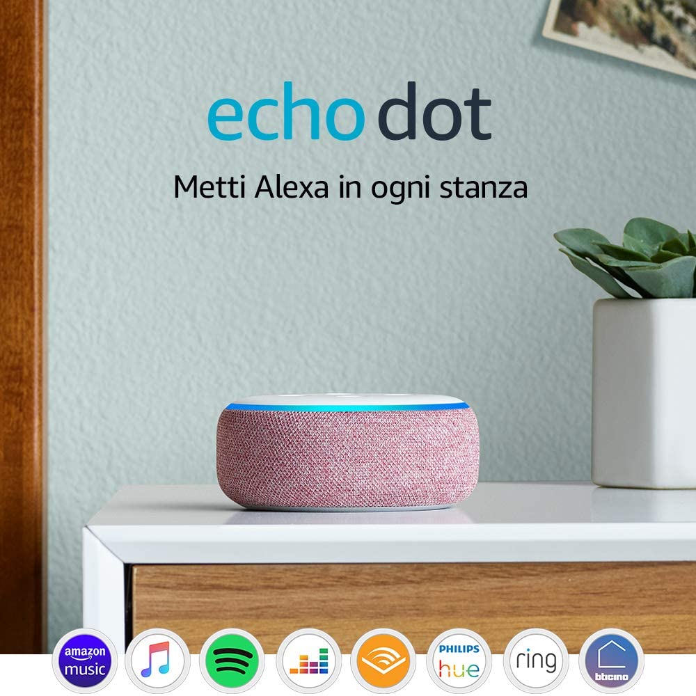 Offerta amazon alexa echo dot
