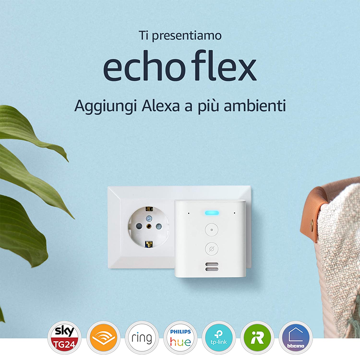 Offerta amazon aleca echo flex