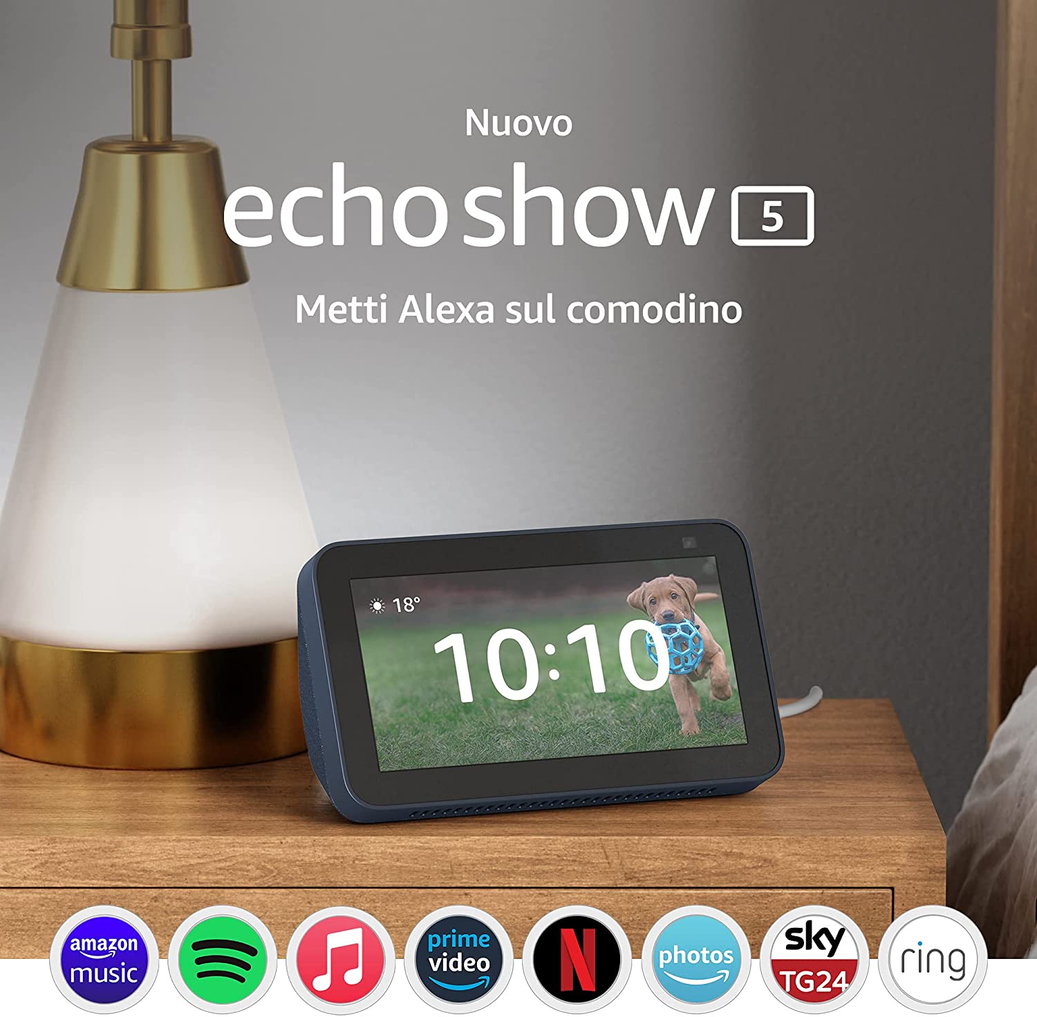 Offerta amazon nuovo Echo Show 5